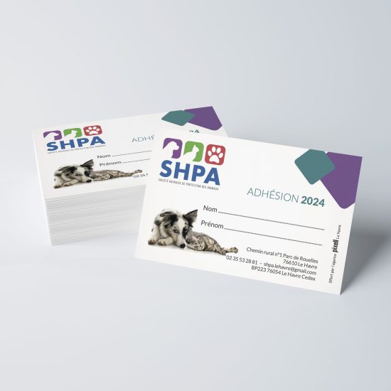 SHPA Carte adhésion